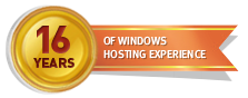 16 Years of Windows Hosting Experience